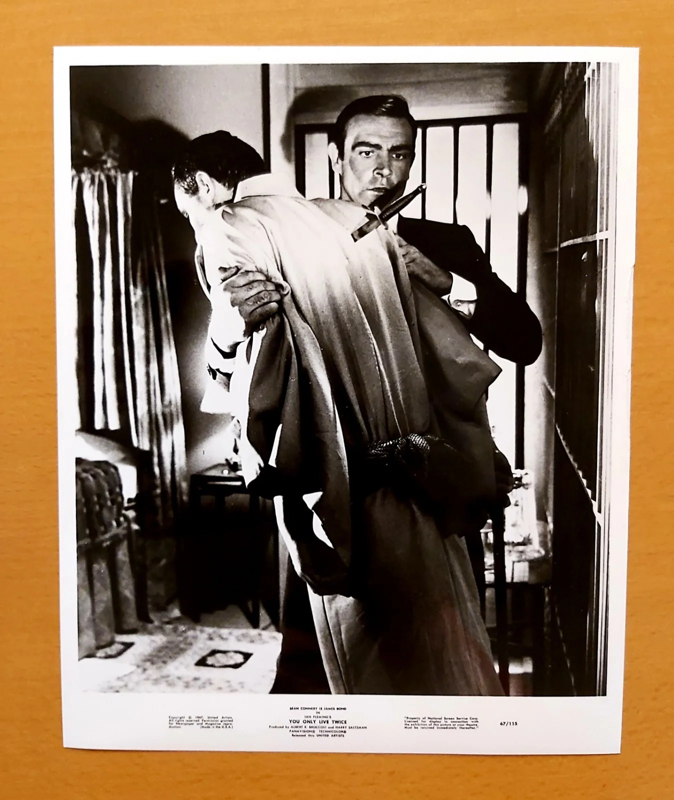 JAMES BOND ORIGINAL MOVIE STILLS/ LOBBY CARD / PHOTO' 10 X 8 ", изображение 2