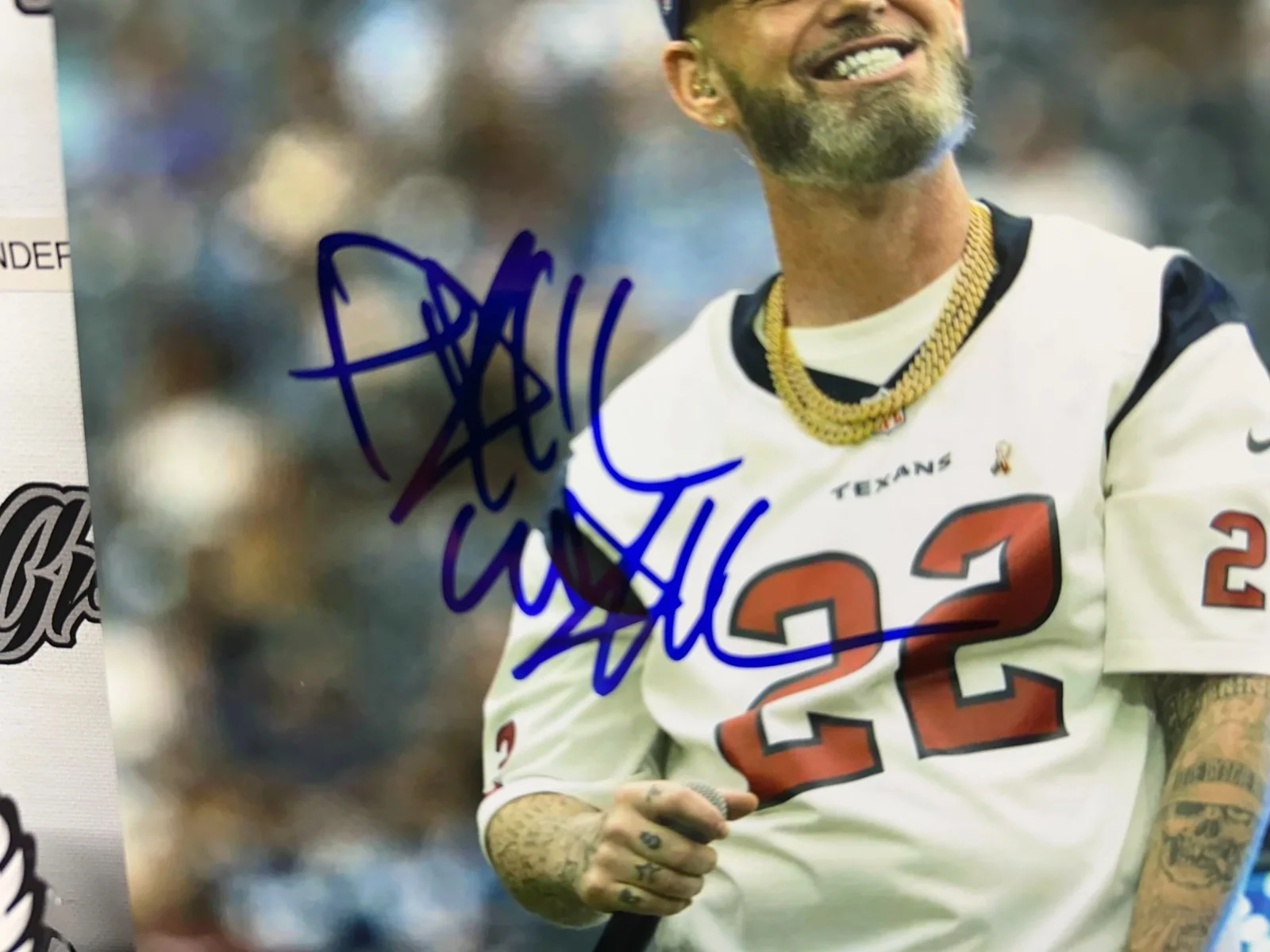(2) PAUL WALL SLAYTON SIGNED AUTOGRAPHED 8x10 PHOTOGRAPH LOT-BECKETT BAS COA, изображение 3