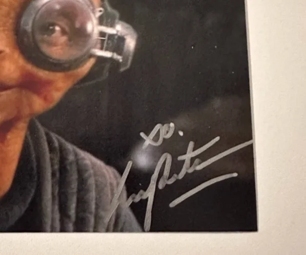 Lupita Nyong'o — Lupita Nyong'o signed 4x6 Star Wars Maz Katana 12 Years A Slave The 355, изображение 3