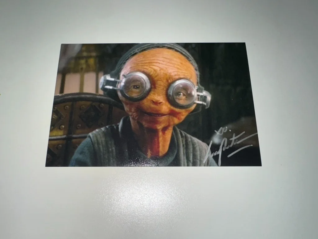 Lupita Nyong'o — Lupita Nyong'o signed 4x6 Star Wars Maz Katana 12 Years A Slave The 355, изображение 4