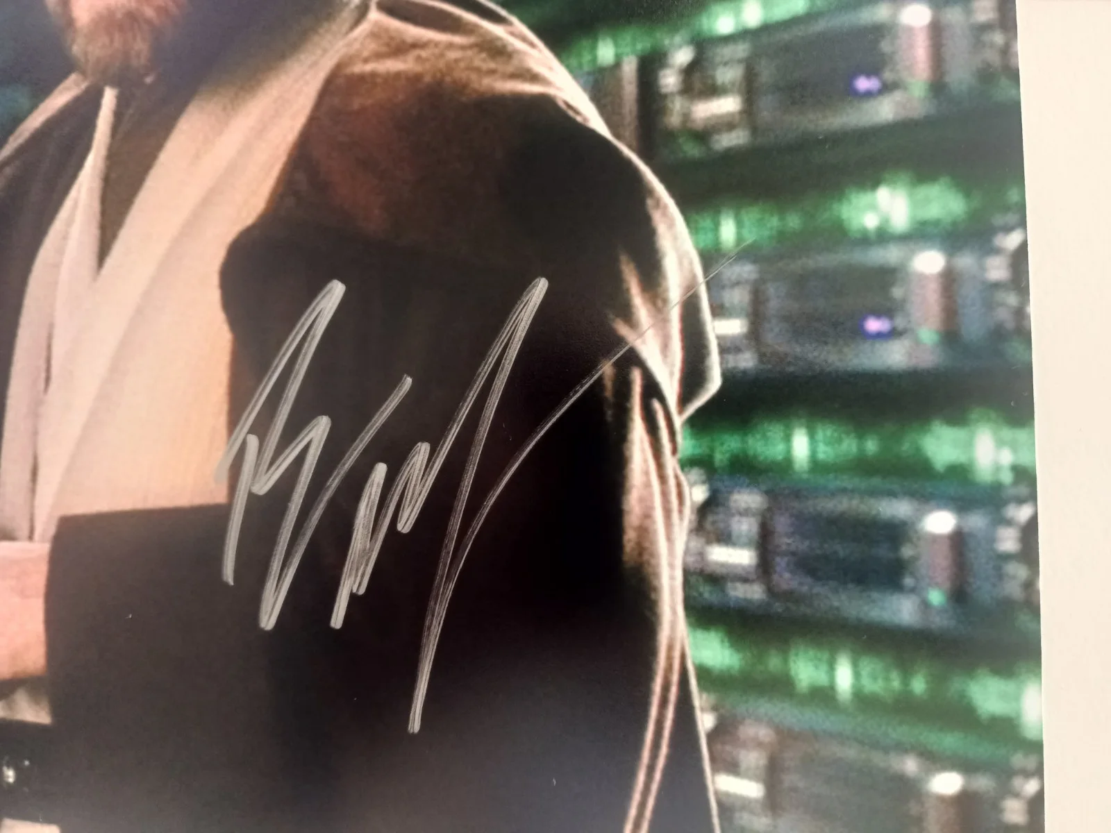 Ewan McGregor — Ewan McGregor as Obi-Wan Kenobi Star Wars 8x10 Photo with COA Authentication, изображение 2