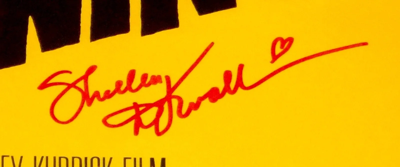 THE SHINING SHELLY DUVALL HAND SIGNED AUTOGRAPHED 11X14 MOVIE POSTER WITH PROOF!, изображение 2