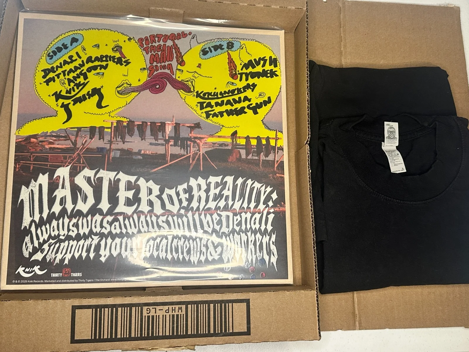Portugal. The Man Signed SHISH Album Vinyl Record w Tee Shirt Adult Large NWT, изображение 2