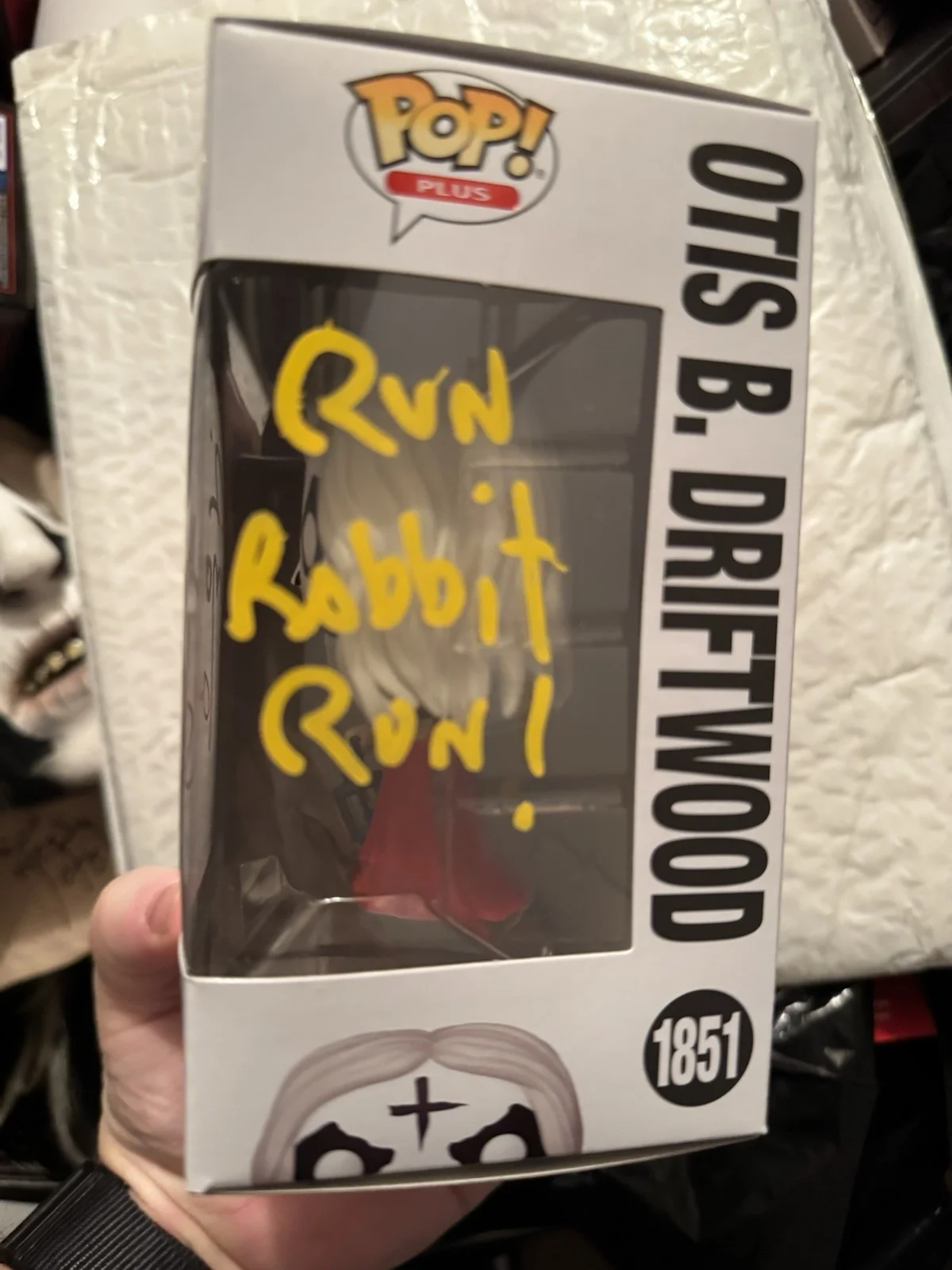 Bill Moseley — Bill Moseley Signed Otis B Driftwood Funko Pop! 1851 Autograph With Quote!, image 2