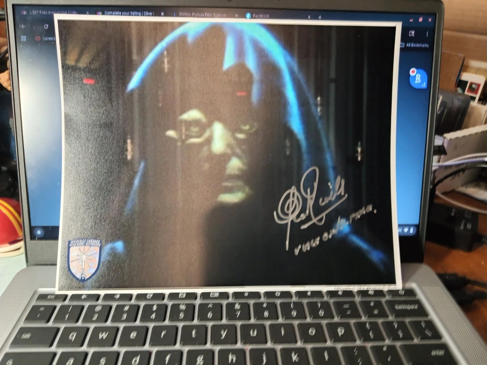 Clive Revill as Emperor Palpatine Licensed Star Wars Autograph OfficialPix, image 4