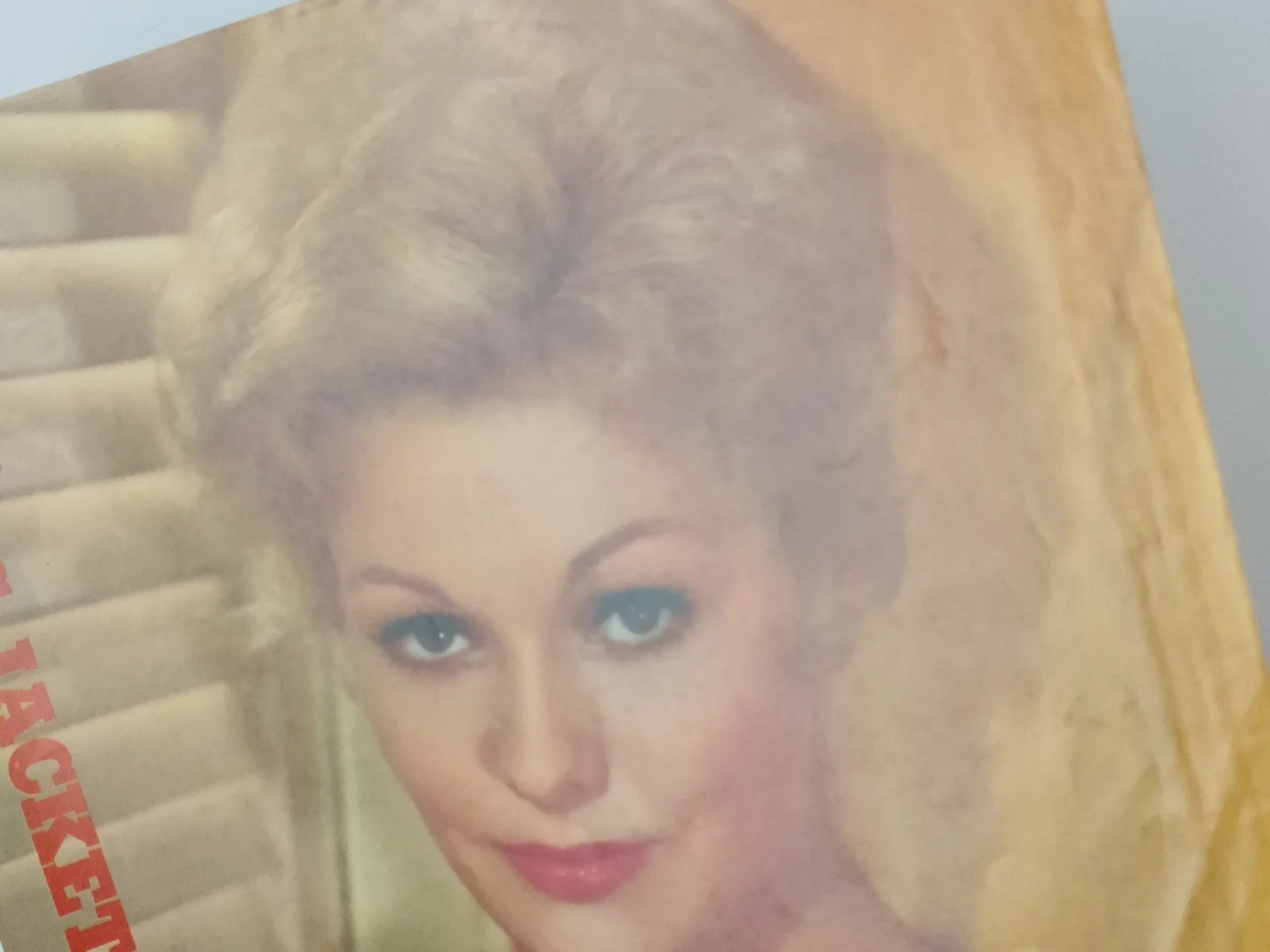 Kim Novak Pin Up Vintage Japanese Magazine Color Clipping 7" 60s Japan, изображение 3