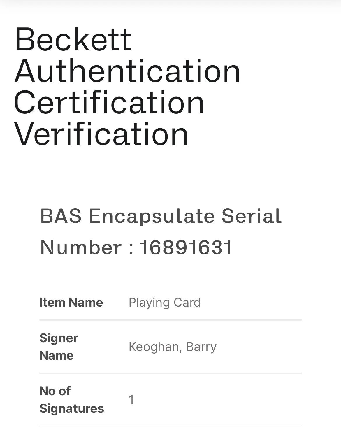Barry Keoghan — BARRY KEOGHAN SIGNED THE JOKER BATMAN PLAYING CARD AUTOGRAPHED BECKETT 16891631, изображение 4