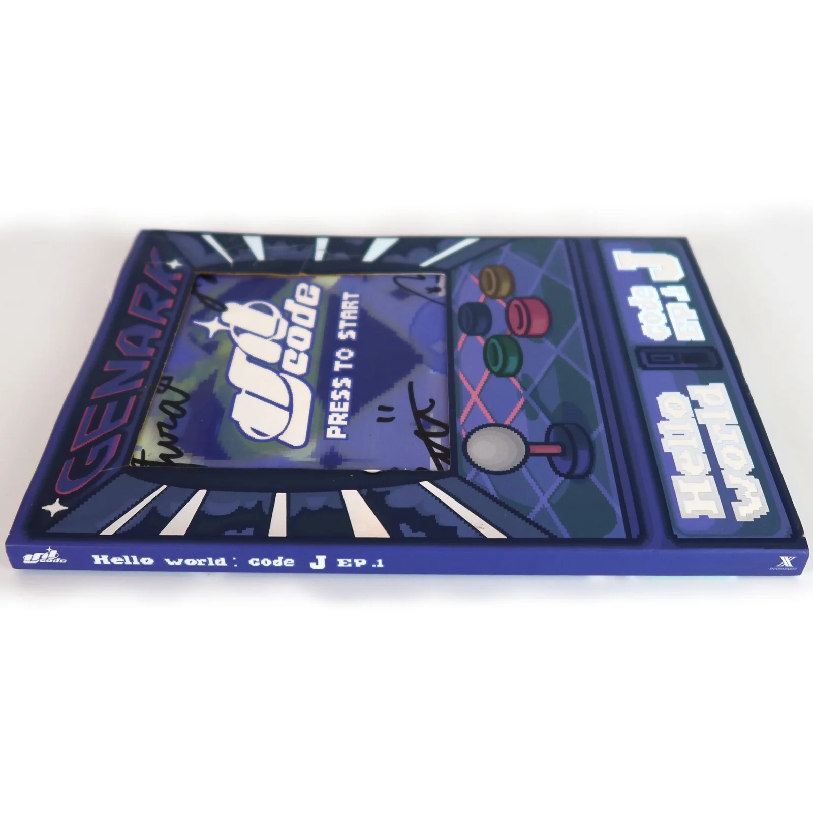 Unicode - Hello World: Code J Ep 1 [B Ver.] Signed Album CD 2024 [damage, read], image 5
