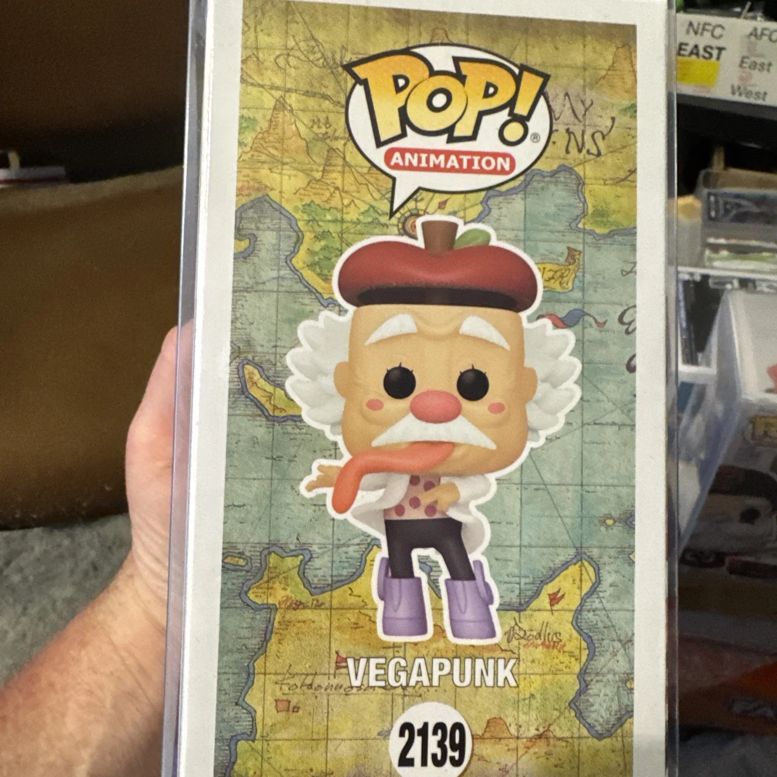 Kent Williams Autographed Anime Vegapunk One Piece Funko Pop #2139 OC Marketing, image 3