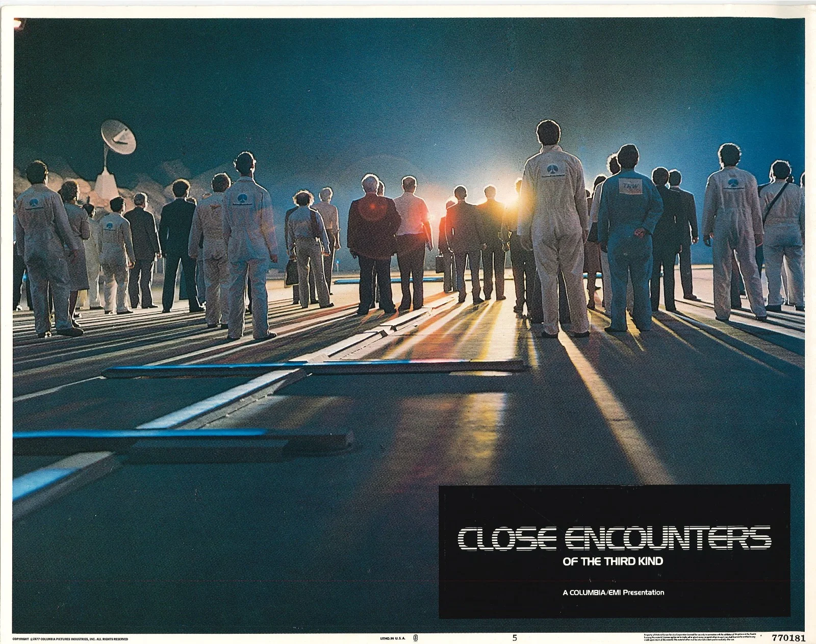 Close Encounters of the Third Kind 7x ORIGINAL US Lobby Cards Steven Spielberg, изображение 2