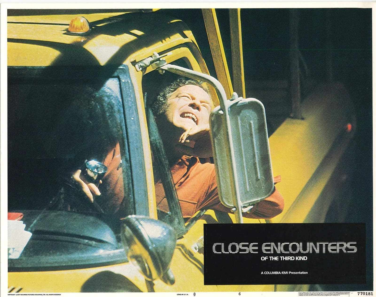 Close Encounters of the Third Kind 7x ORIGINAL US Lobby Cards Steven Spielberg, изображение 3