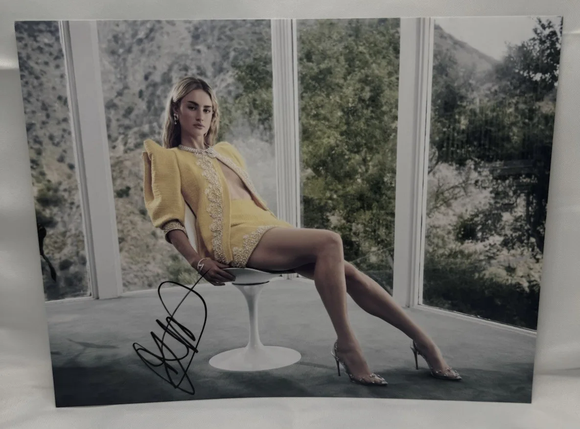 Grace Van Patten — Grace Van Patten Autograph Signed 8.5x11 Photo Actress Tell Me Lies