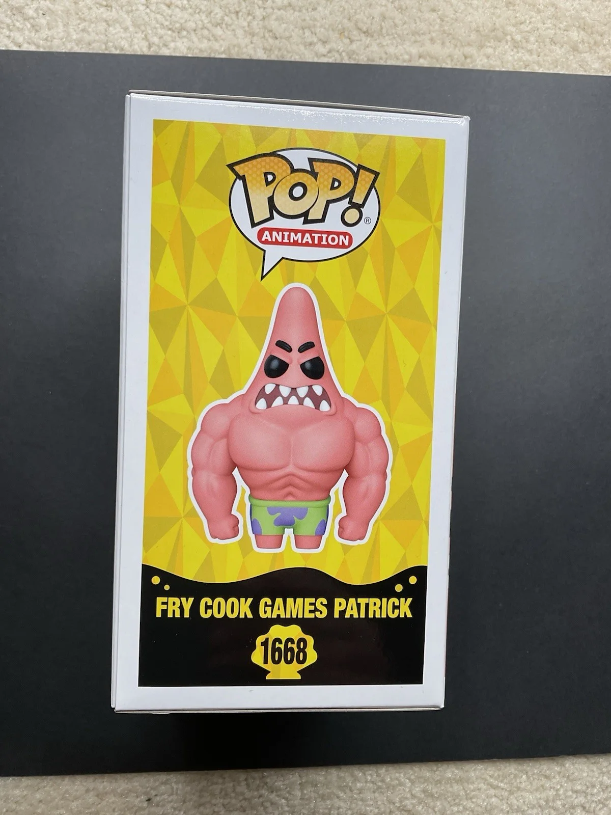 Bill Fagerbakke — Bill Fagerbakke Signed Spongebob Squarepants Funko Pop #1668 BAS Patrick Star, изображение 4
