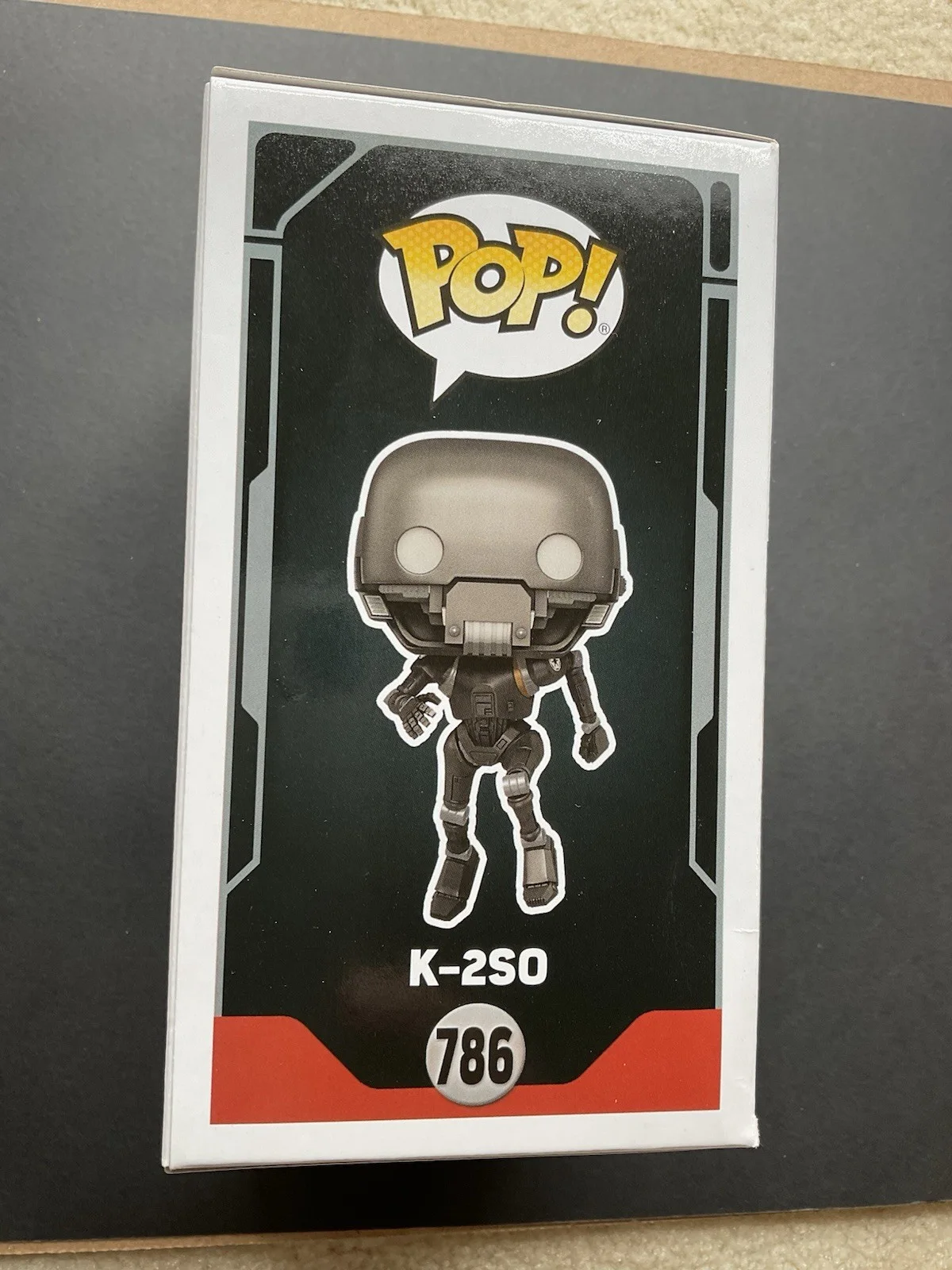 Tony Gilroy — Tony Gilroy Signed Andor K-2SO Funko Pop #786 BAS Star Wars Andor autograph K2SO, image 4