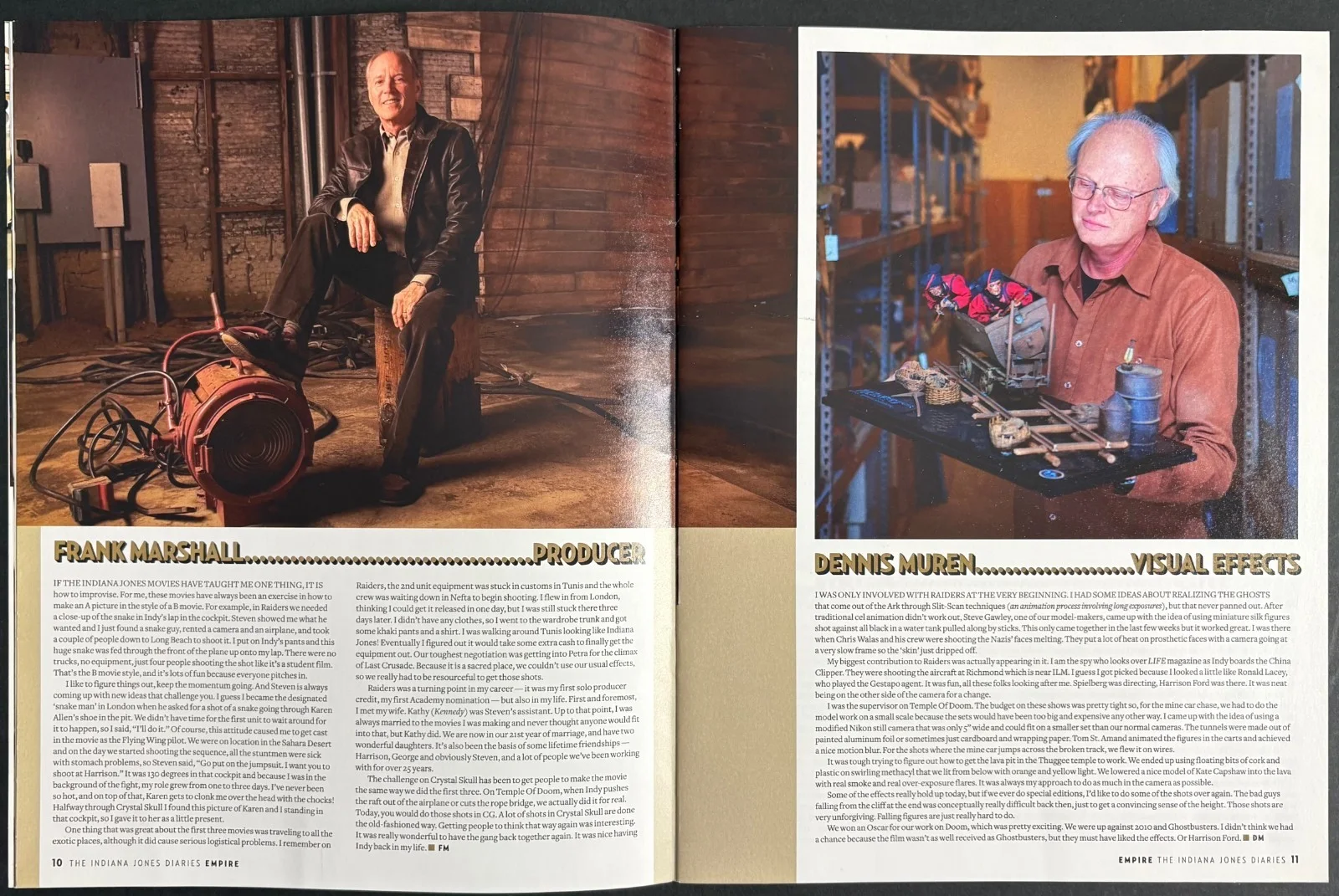 Indiana Jones Diaries ORIGINAL Empire Magazine Supplement Harrison Ford, image 2