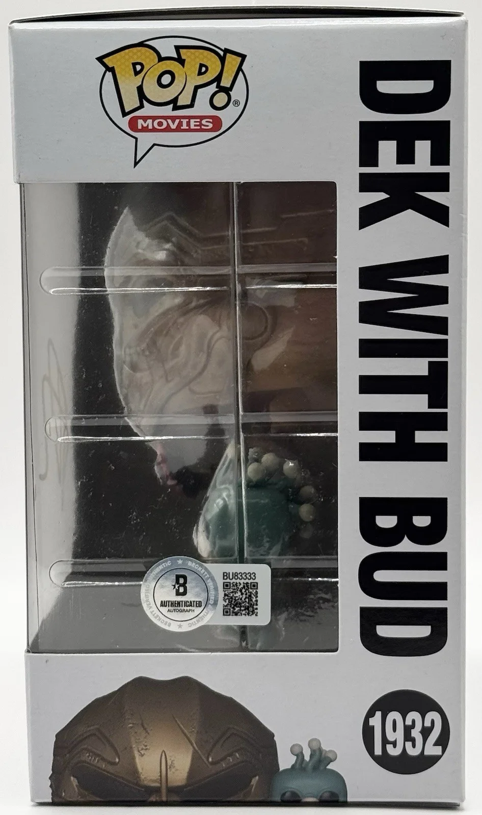Dimitrius Koloamatangi — Dimitrius Koloamatangi Signed Dek Funko 1932 Predator Badlands BAS BECKETT COA, изображение 2