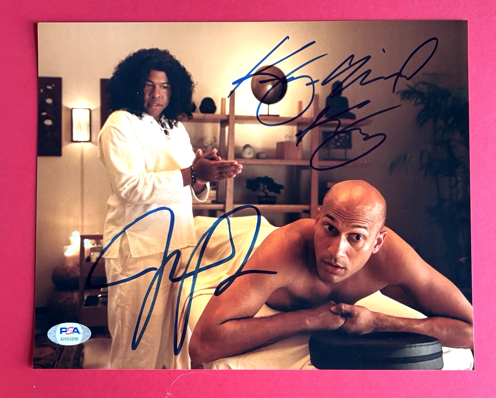 KEY AND PEELE - KEEGAN MICHAEL KEY & JORDAN PEELE Signed 8x10 PHOTO PSA DNA COA, image 2