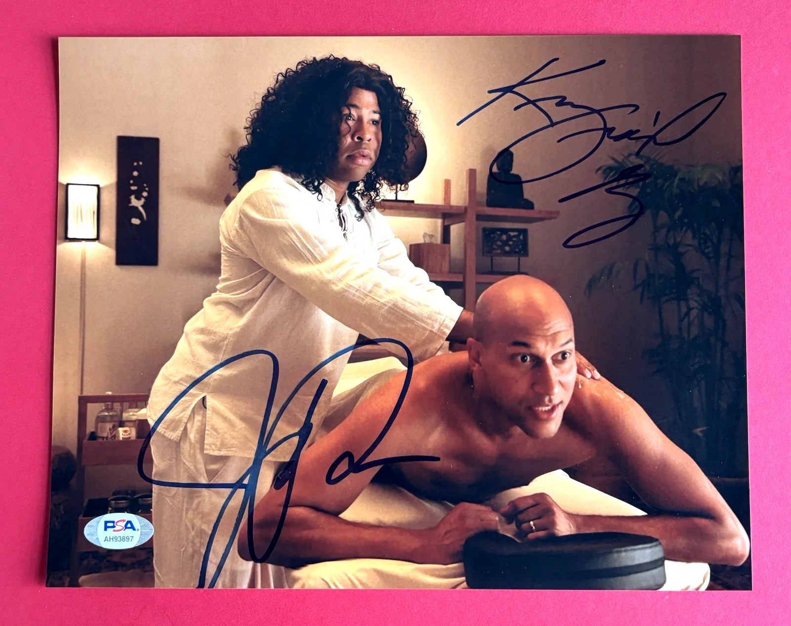 KEY AND PEELE - KEEGAN MICHAEL KEY & JORDAN PEELE Signed 8x10 PHOTO PSA DNA COA, изображение 2