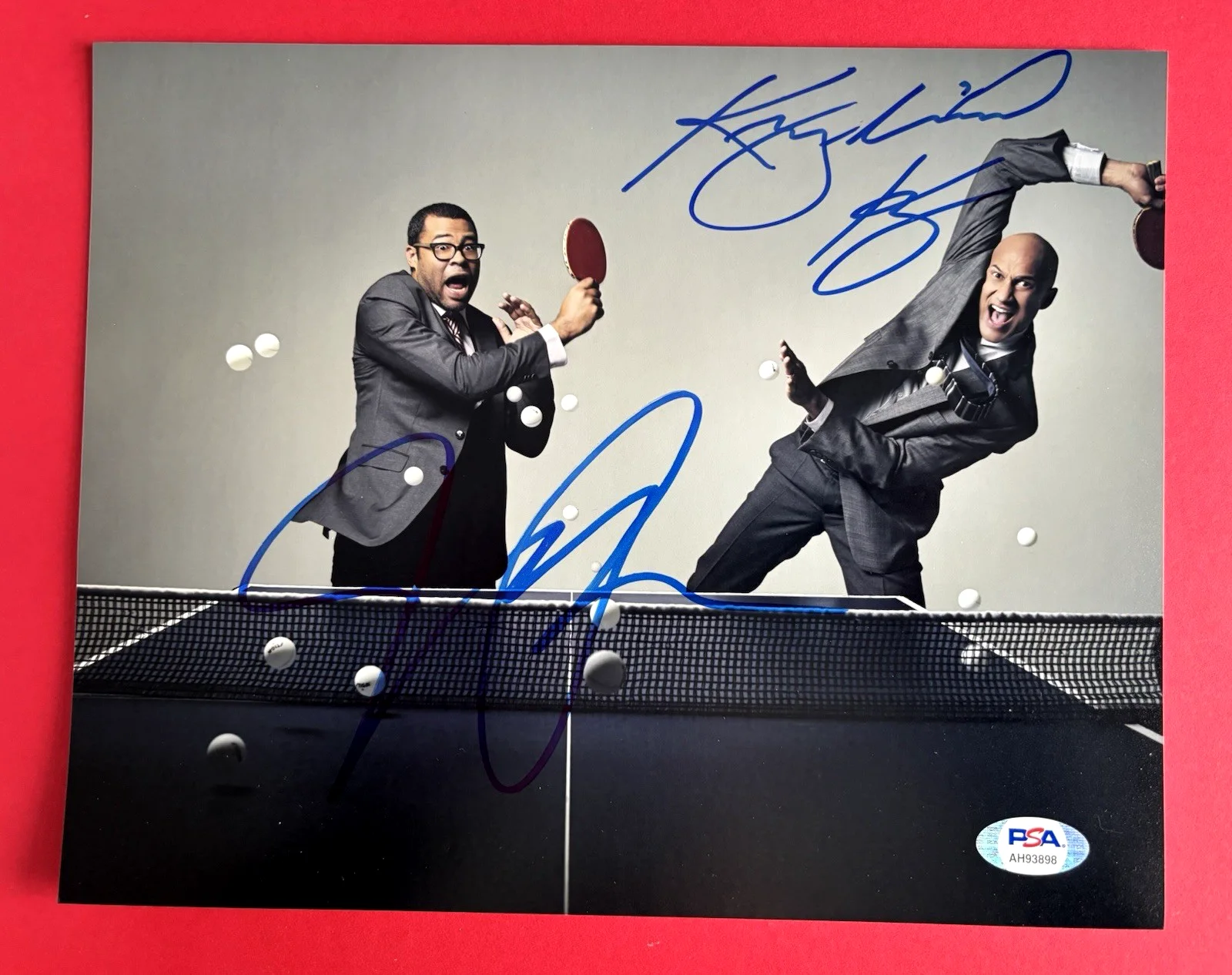 KEY AND PEELE - KEEGAN MICHAEL KEY & JORDAN PEELE Signed 8x10 PHOTO PSA DNA COA, изображение 2