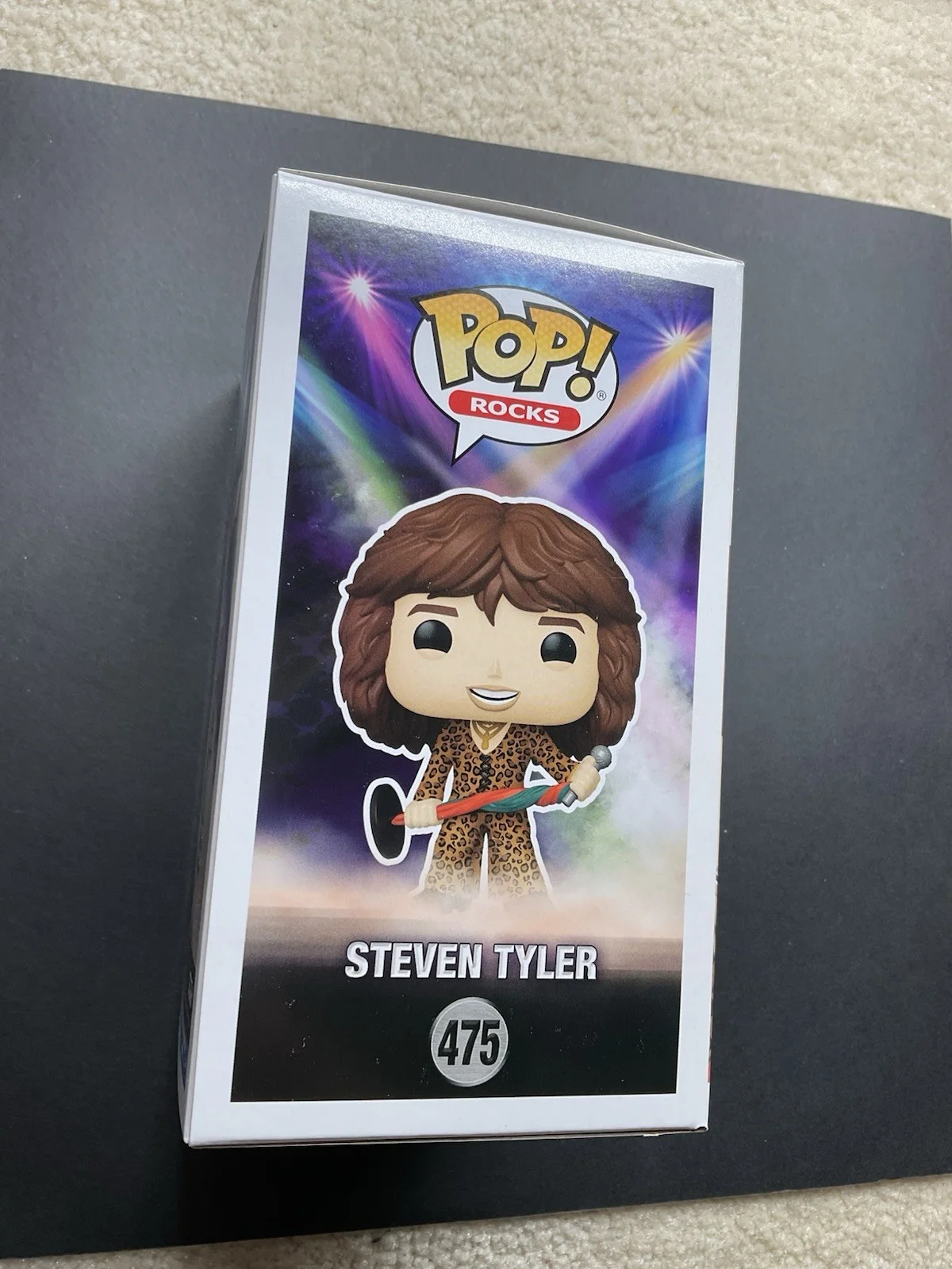 Steven Tyler — Steven Tyler signed Aerosmith Funko Pop #475 Music Steven Tyler autographed BAS, изображение 4
