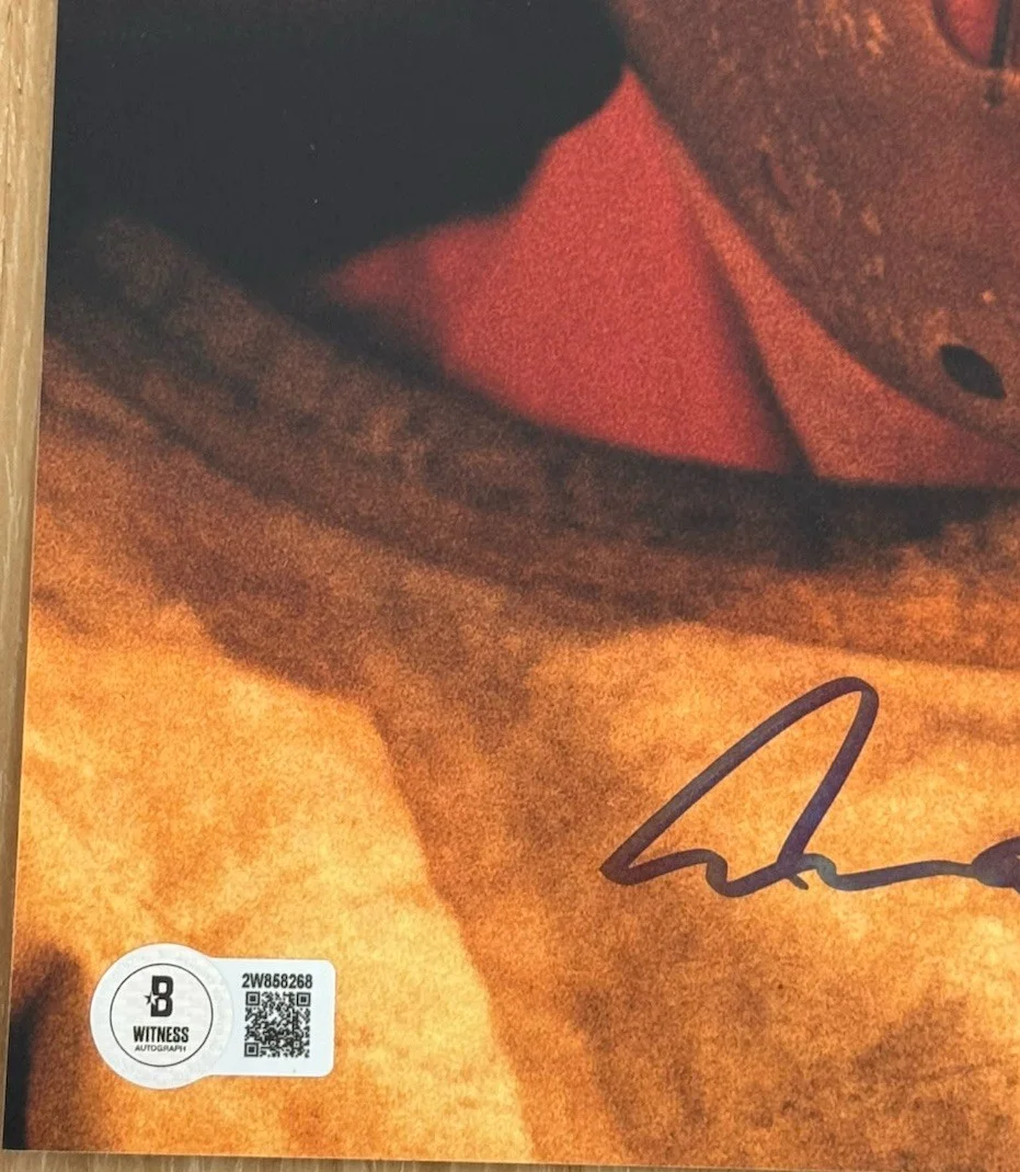 Anthony Hopkins — ANTHONY HOPKINS SIGNED SILENCE OF THE LAMBS 11X14 PHOTO BECKETT BAS, изображение 2