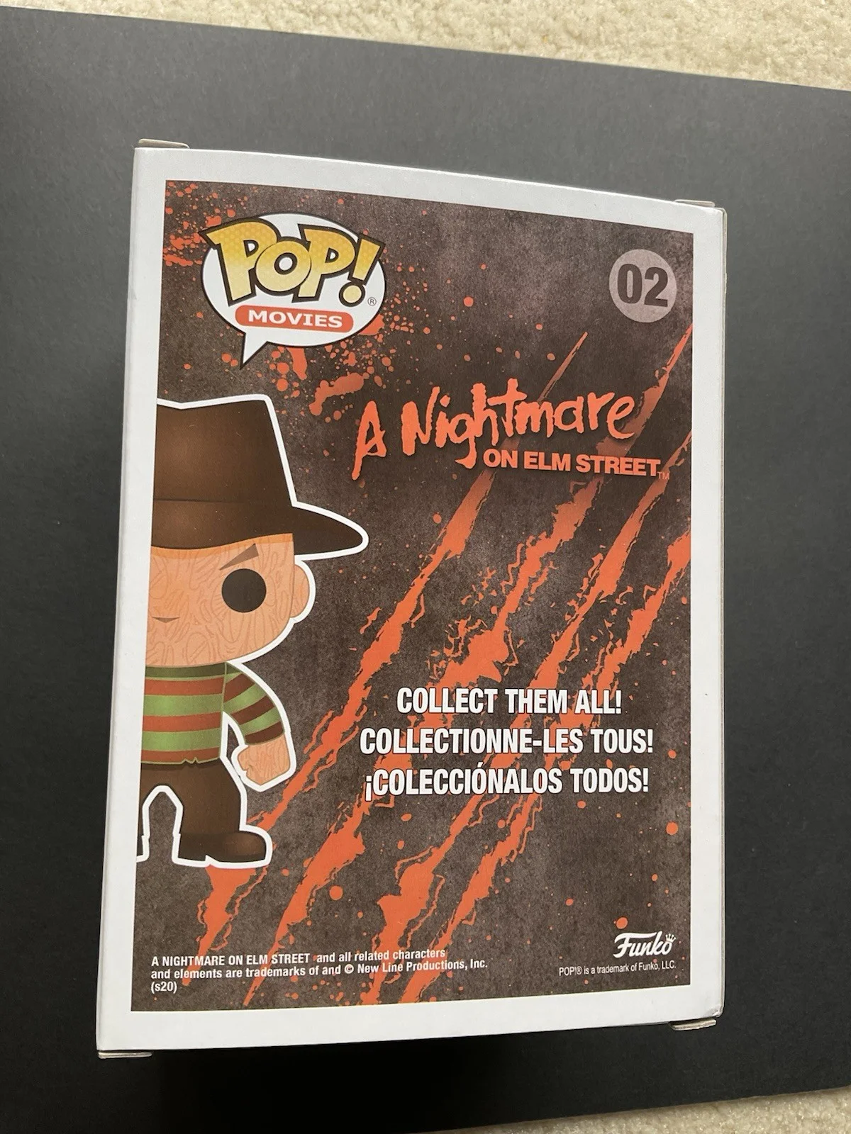Kevin Yagher — Kevin Yagher Signed Freddie Krueger Funko Pop #02 Horror Autographed BAS Sketch, image 3