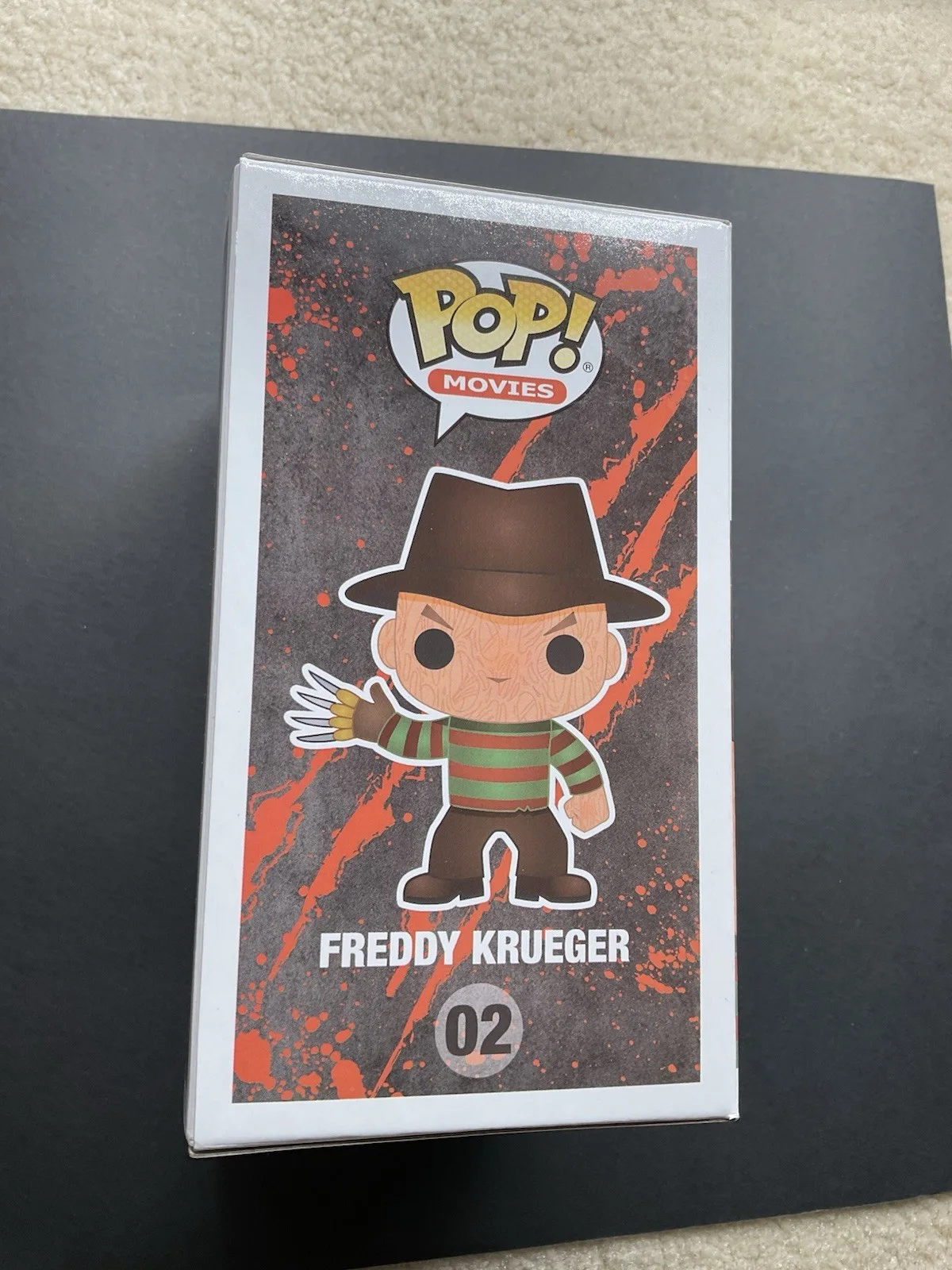 Kevin Yagher — Kevin Yagher Signed Freddie Krueger Funko Pop #02 Horror Autographed BAS Sketch, image 4