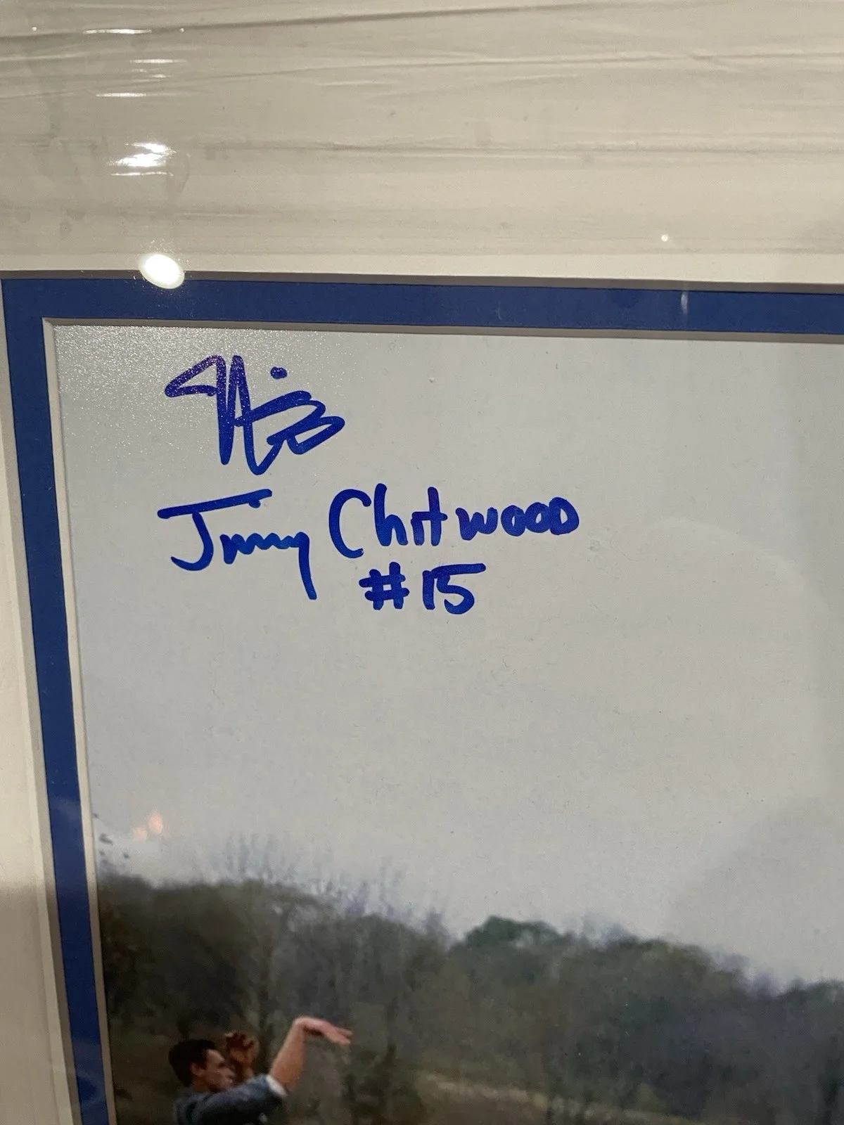 Jimmy Chitwood #15 — Jimmy Chitwood #15 Autographed Hoosiers Movie Photograph 24x18 Original, изображение 2