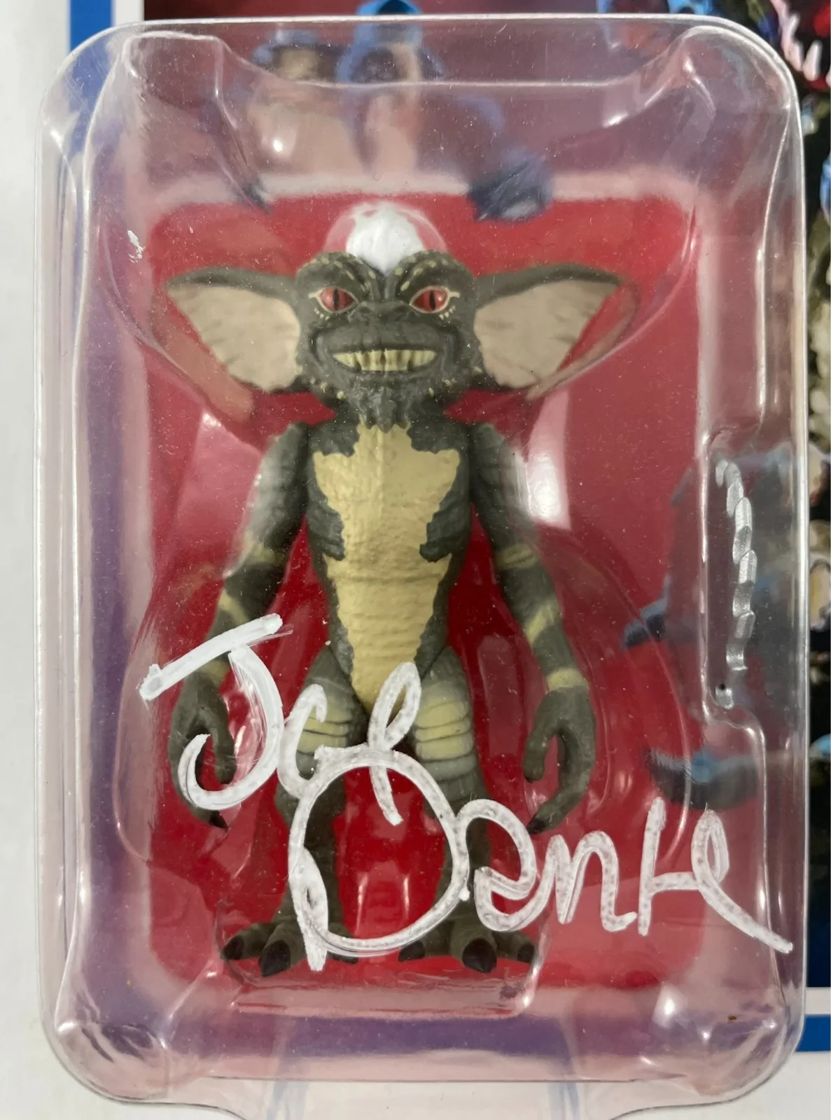 Joe Dante — Joe Dante Signed Gremlins Stripe Super7 Reaction Figure Autograph JSA COA, image 2