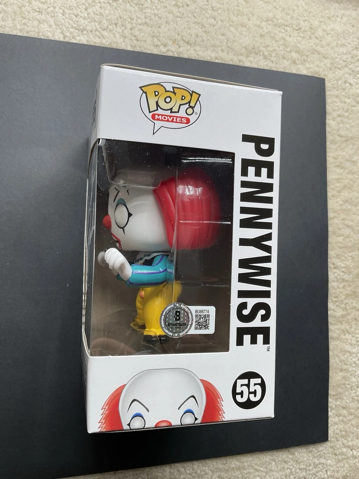 Annette O'Toole — Annette O'Toole Signed IT The Movie Pennywise Funko Pop #55 Auto BAS Horror King, image 2
