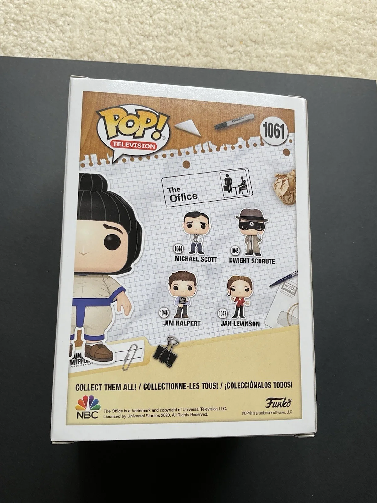 Ed Helms — Ed Helms Signed The Office Andy Bernard Funko Pop 1061 BAS Special Edition Funko, image 3