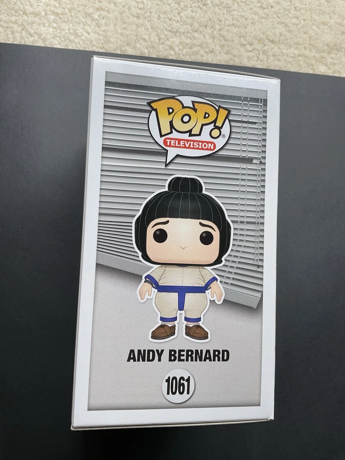 Ed Helms — Ed Helms Signed The Office Andy Bernard Funko Pop 1061 BAS Special Edition Funko, image 4
