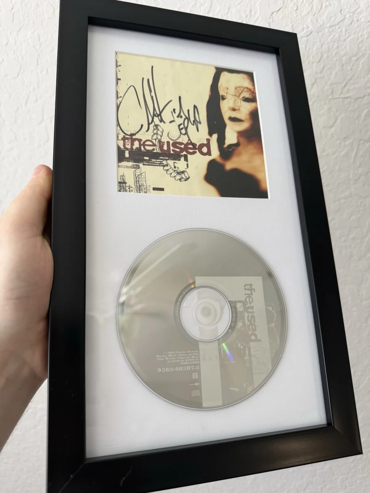 Quinn Allman, Jeph Howard — Original Members The USED Signed Self-Titled Autographed CD Quinn Allman & Jeph, image 2
