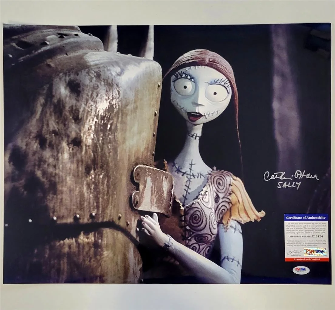Catherine O'Hara — Catherine O'Hara Signed "Sally" Nightmare Before Christmas 16x20 Photo auto PSA