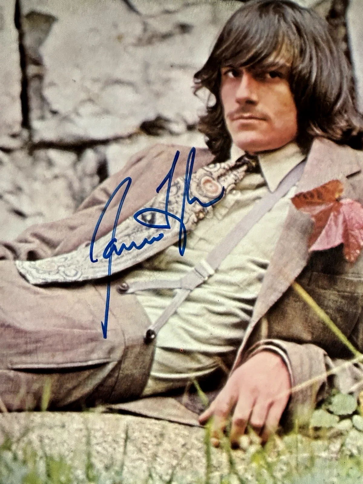 JAMES TAYLOR Signed SELF TITLED Vinyl LP Record PSA DNA COA Apple Records, image 3