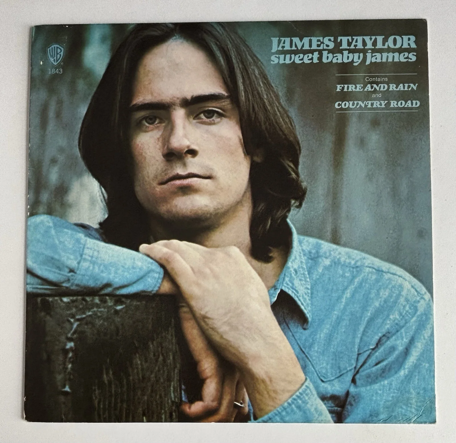 JAMES TAYLOR Signed SWEET BABY JAMES Vinyl Record PSA DNA COA, изображение 4