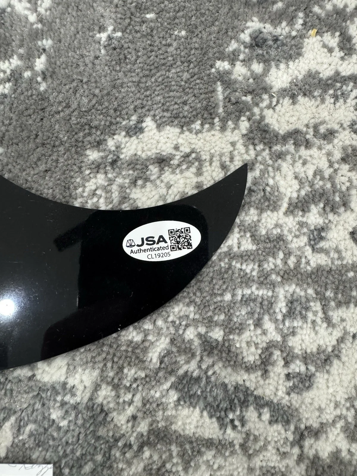 Bailey Zimmerman Signed Autographed Pick Guard Country Music Superstar JSA COA, image 2