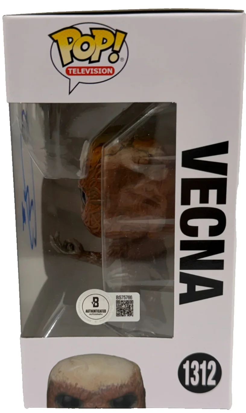 Jamie Campbell Bower — Jamie Campbell Bower Signed Vecna Funko Stranger Things Autograph Beckett, image 2