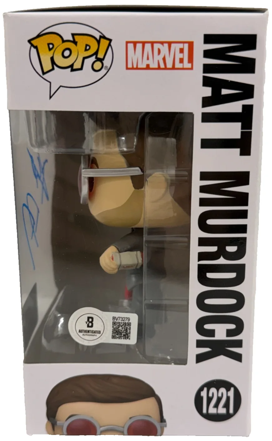 Charlie Cox — Charlie Cox Signed Matt Murdock Daredevil Funko Spider-Man No Way Home Beckett, image 2