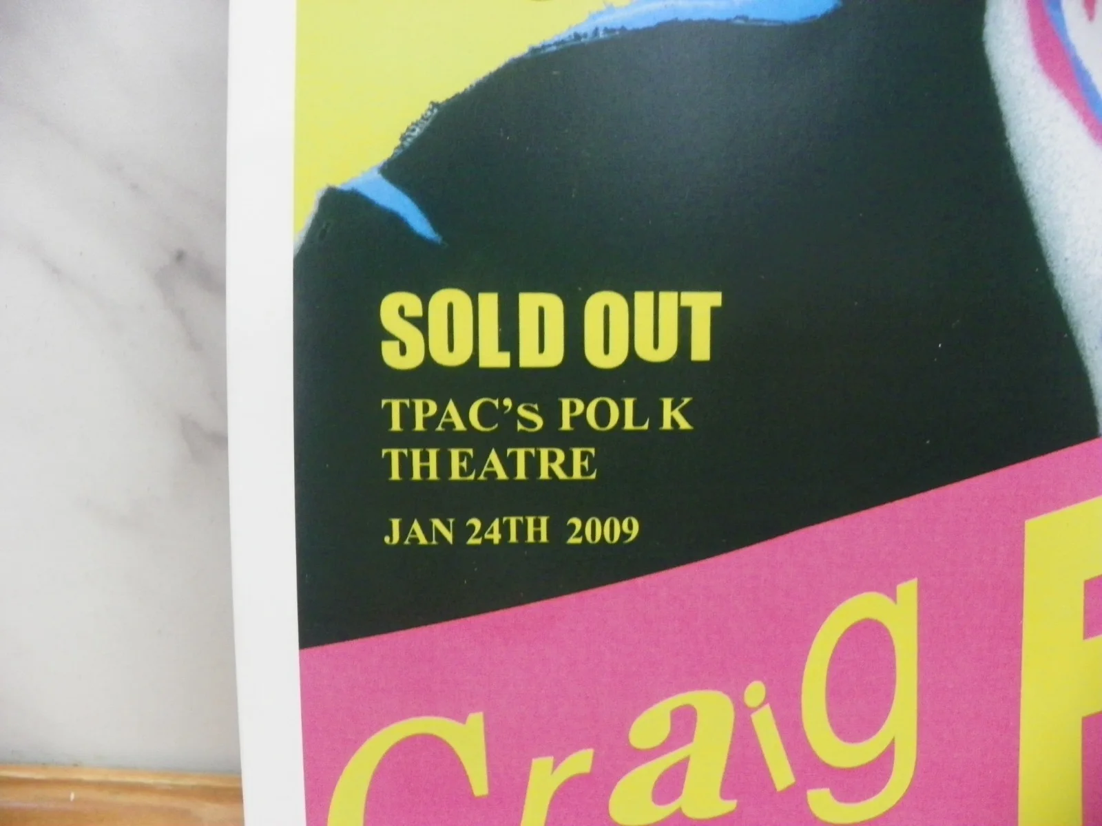 Craig Ferguson — 2009 SIGNED POSTER NEVER MIND THE BOLLOCKS (SEX PISTOLS) HERE'S CRAIG FERGUSON, изображение 3