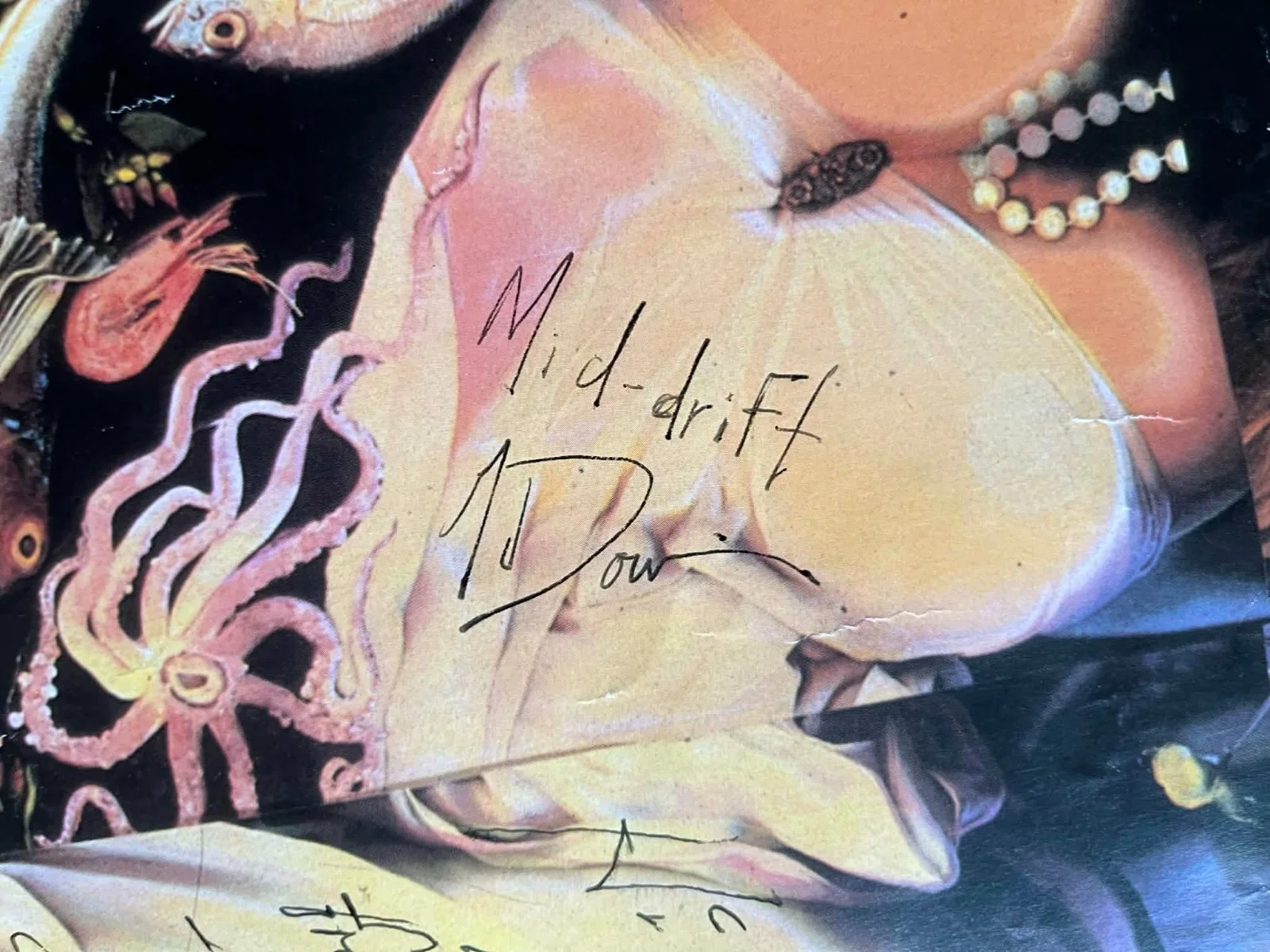 The Tragically Hip signed poster by the whole band, image 2