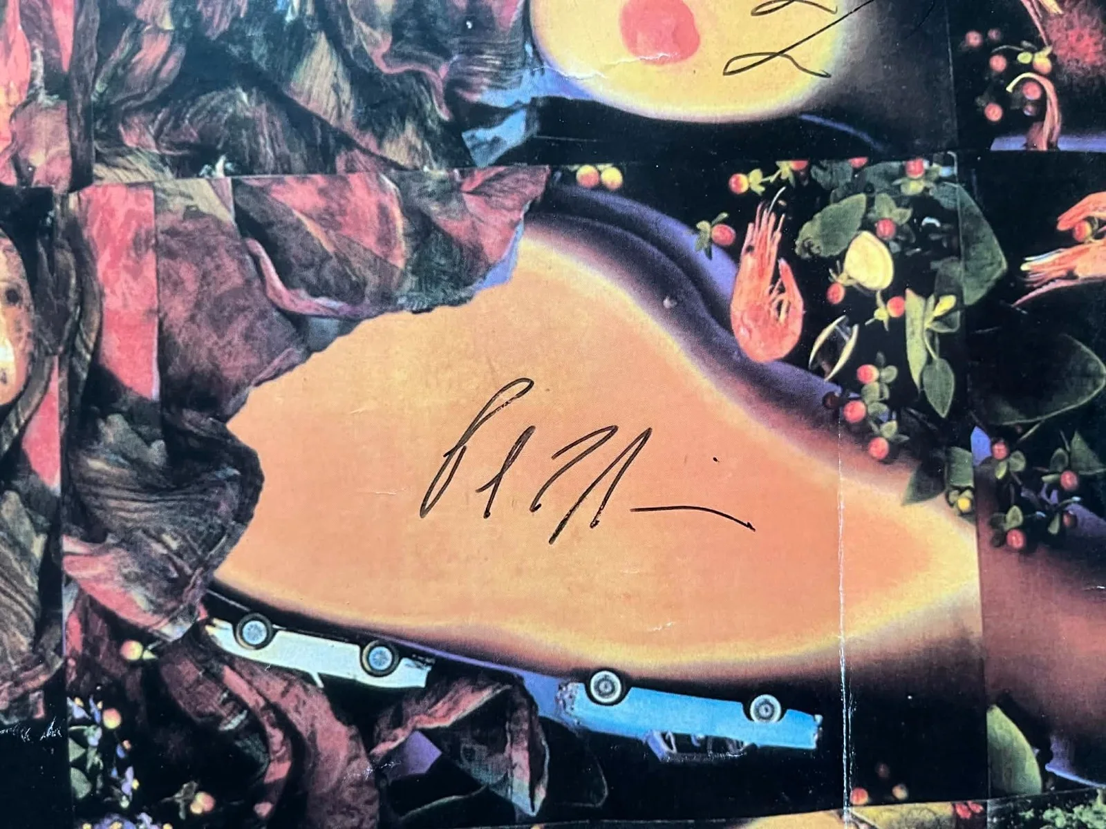 The Tragically Hip signed poster by the whole band, image 3