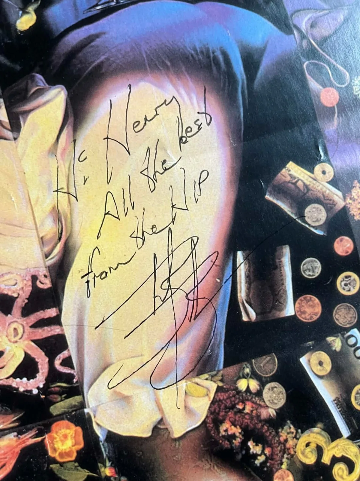 The Tragically Hip signed poster by the whole band, image 5