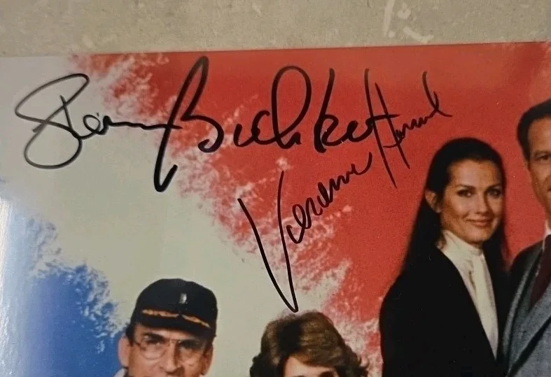 Veronica Hamel Daniel J Travente Steven Bichco — Hill Street Blues 8x10 Auto Veronica Hamel Daniel J Travante Steven Bichco, image 2
