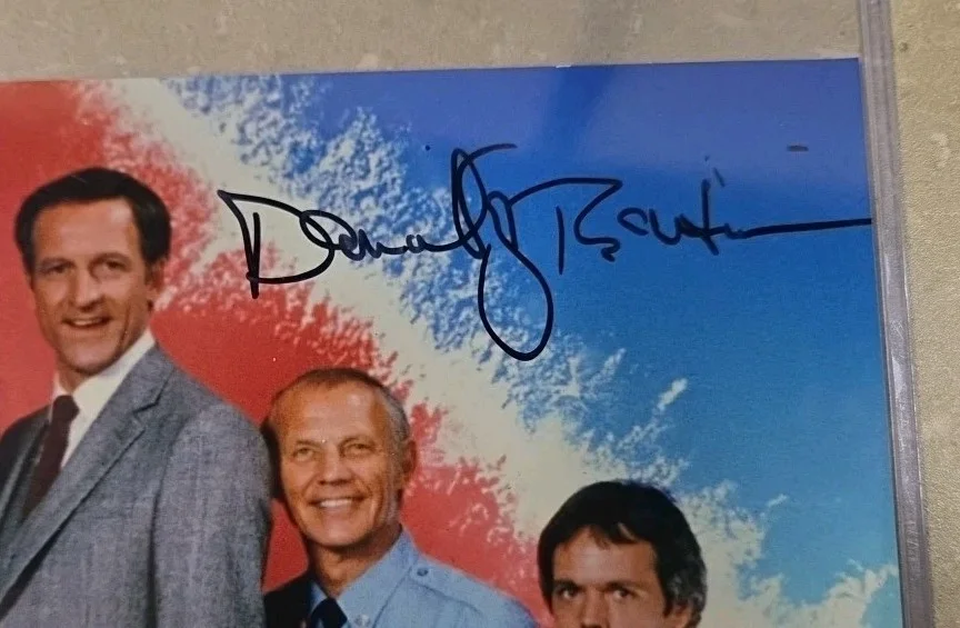 Veronica Hamel Daniel J Travente Steven Bichco — Hill Street Blues 8x10 Auto Veronica Hamel Daniel J Travante Steven Bichco, image 3