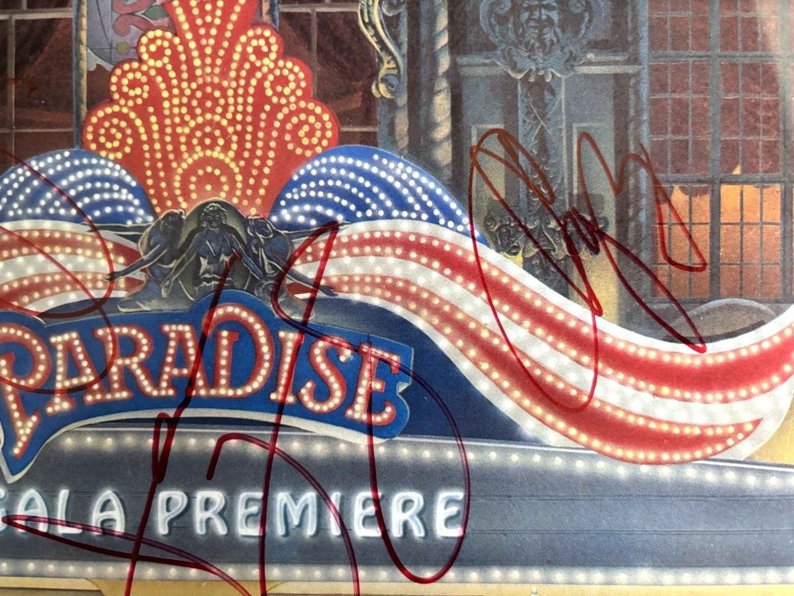 STYX Signed PARADISE Vinyl RECORD x4 JSA COA DENNIS DeYOUNG Tommy Shaw JY Chuck, изображение 5