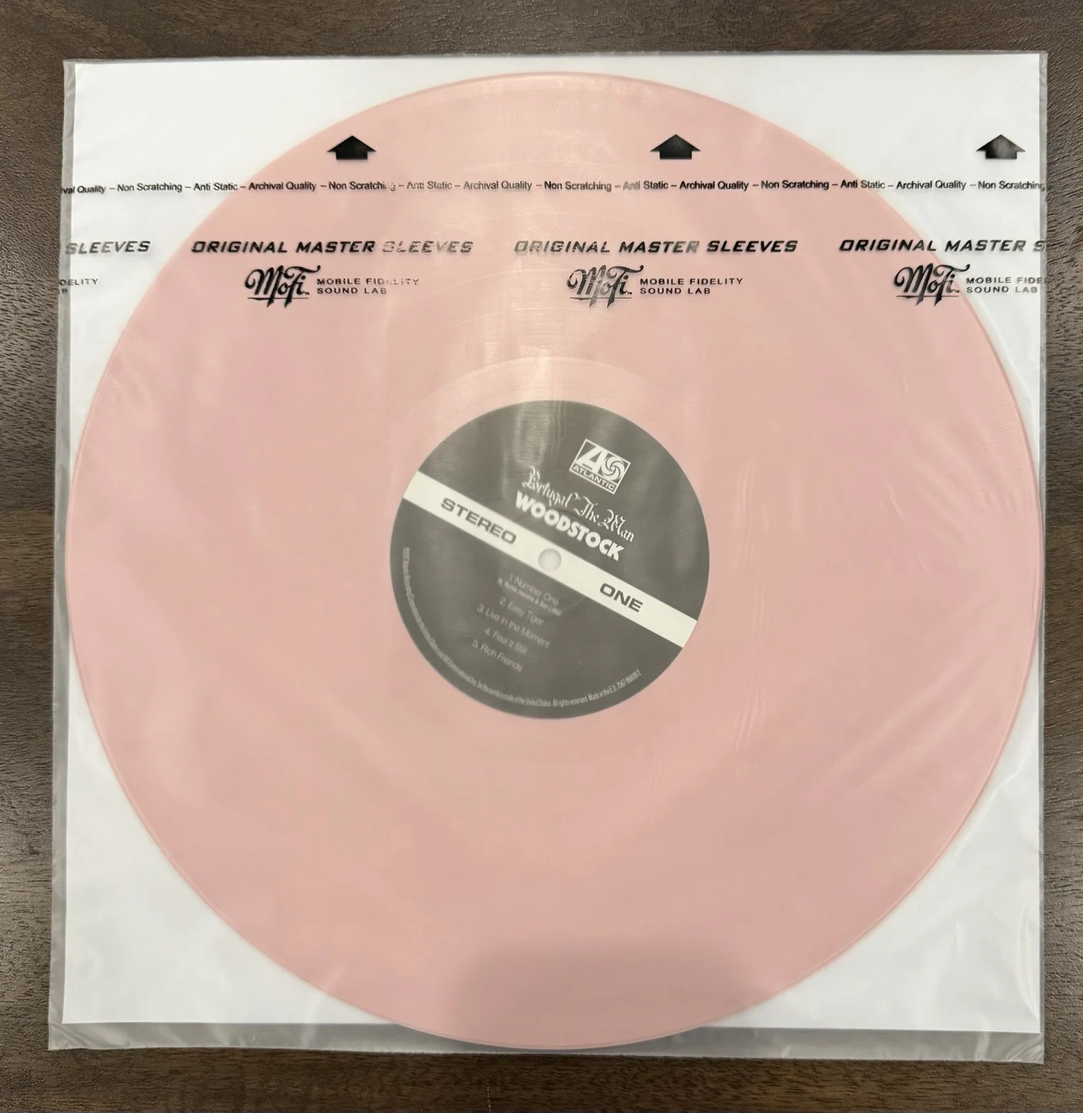 Portugal The Man SIGNED Woodstock Vinyl LP Pink Autographed Record 2017 Ltd 3000, изображение 2
