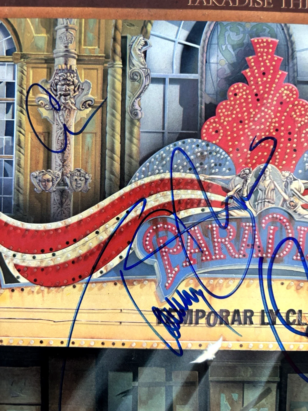 STYX Signed PARADISE Vinyl RECORD x4 JSA COA DENNIS DeYOUNG Tommy Shaw JY Chuck, изображение 4