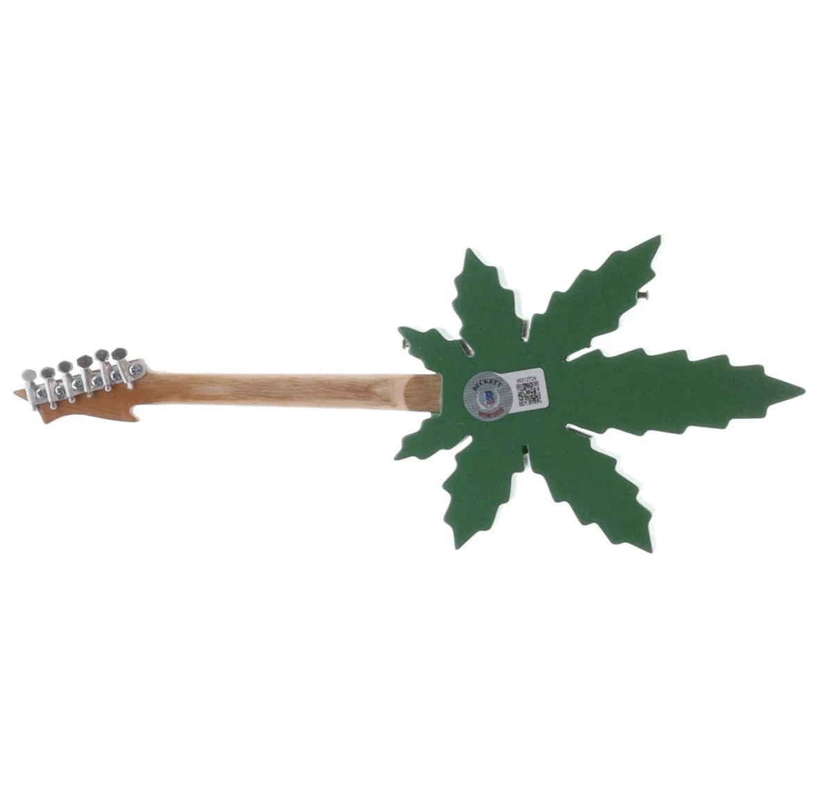 Cheech Martin & Tommy Chong Signed Mini Guitar (Beckett), image 2