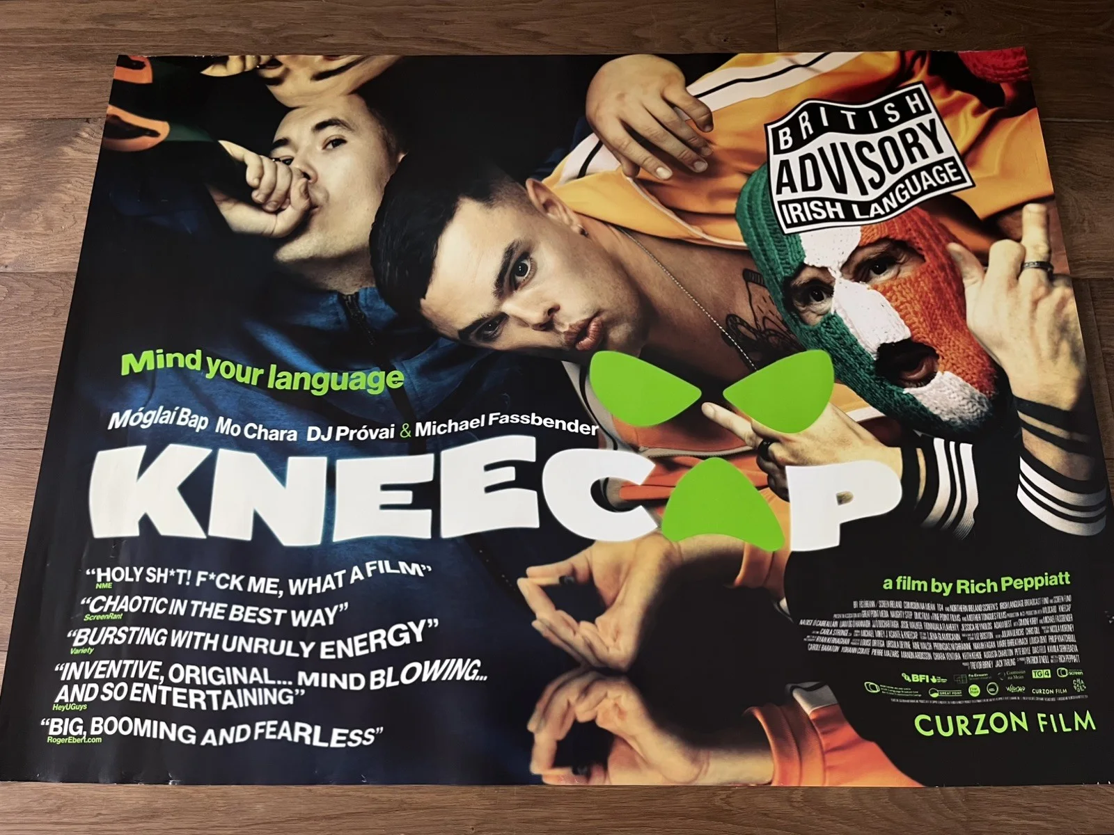 Kneecap (2024) Original Cinema Quad Poster 30"x40", image 2
